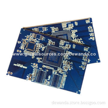 Multilayer FR-4 PCB, 1oz copper thickness, 0.2mm hole diameter